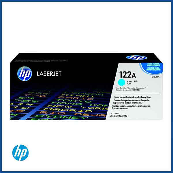 HP 122A (Q3961A) Cyan Toner Cartridge